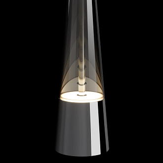 Светильник 8 см, 12W, 3000K, Maytoni P090PL-L12CH3K, черный