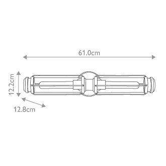 Бра для ванных комнат Hinkley, Арт. HK-MASTHEAD2-PCBK