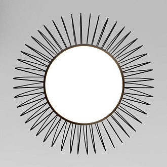 Подвесной светильник 45*45*60-160 см, LED*39W, 4000K, Eurosvet Comodita 40010/1 LED, черный, a069296