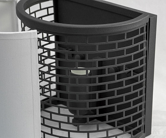 Бра Lussole LOFT LEVITTOWN LSP-9171 черный