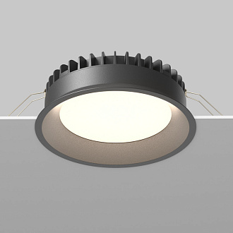 Светильник 18 см, 24W, 3000-6000K, Technical DL055-24W3-4-6K-B, черный, вр 17 см