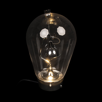 Настольная лампа 18*25 см, 1*LED*5W 3000К LOFT IT Bombilla 10295 хром