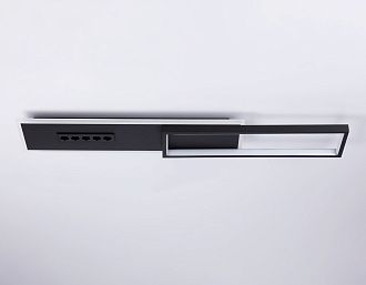 Светильник 80*14,9*5 см, LED 52W, 3000К, черный Ambrella Comfort LineTech FL51454