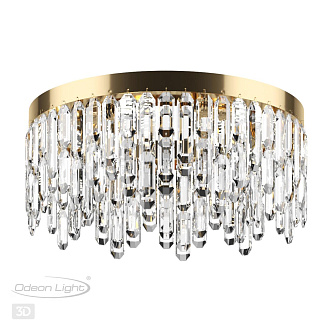 Потолочный светильник 51 см Odeon Light Dakisa 4986/6C Золото