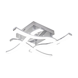 Люстра потолочная светодиодная Citilux Джек CL226121, LED 54W, 3000K, Хром