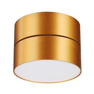 Светильник 14 см, 24W, 4000K, NovoTech OVER PROMETA 358751, золото
