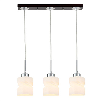 Подвесной светильник Citilux Берта CL126232 Хром + Венге 