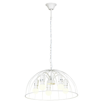 Люстра Lussole Lattice GRLSP-8217, 50*35 см, белый