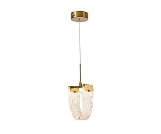 Подвесной светильник 12 см, 5W, 3000K, Kink Light Иста 08065-1A,36, латунь