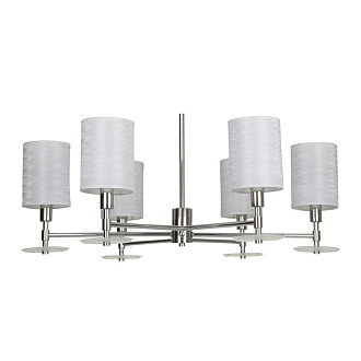 Подвесная люстра Maytoni Martina MOD034PL-06CH хром, диаметр 76 см
