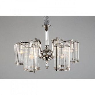Подвесная люстра 64*70-150 см, 6*E14, 40W, Aployt Sibil APL.733.03.06, хром