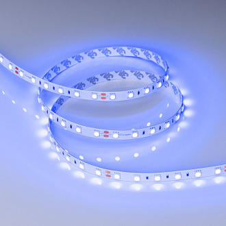 Лента RT-B60-10mm 24V Blue (14.4 W/m, IP20, 5m) (Arlight, Открытый) 008819(3). Цена указана за 5 метров. Продается кратно 5 метрам.