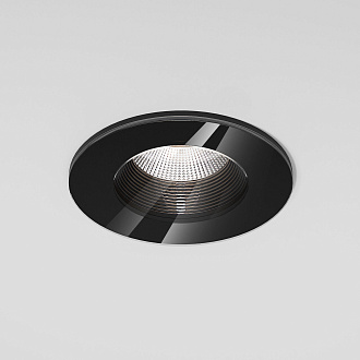 Cветильник встраиваемый LED Elektrostandard Artis 7W 4000K 25096/LED, черный, вр 8,1 см