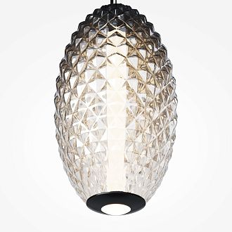 Подвесной светильник 47*46-337 см, *LED*14W, 3000K, Maytoni Bruma MOD397PL-L14B3K, Черный