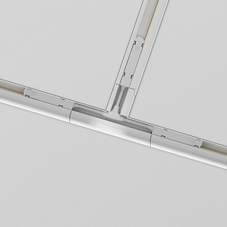 Коннектор Т-образный встраиваемый Maytoni Technical Magnetic track system Gravity TRA010CT-42W белый