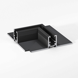 Коннектор угловой для встраиваемого шинопровода Elektrostandard Mini Magnetic 85177/00, черный