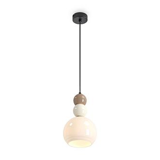 Подвесной светильник 19 см, Freya Globo FR5628PL-01BGW, черный