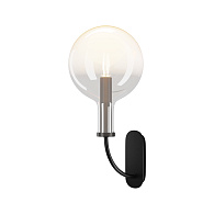 Бра 18*39,7 см, 1*E14, 40W Maytoni Status MOD333WL-01B, Черный