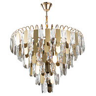 Подвесная люстра Arte Lamp Vivien A2719SP-8GO, диаметр 54 см, золото