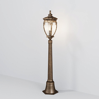 Светильник 113 см, Maytoni Fleur O414FL-01GB1, черный с золотом