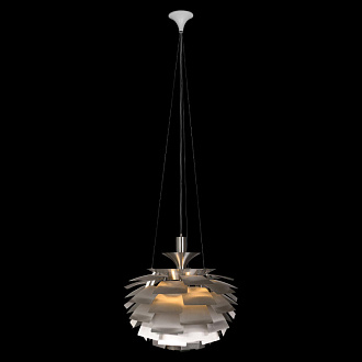 Светильник 80 см, Loft It (Light for You) Artichoke 10156/800 Silver, серебро