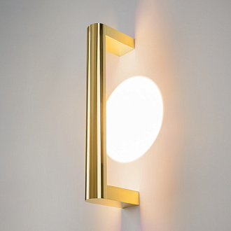 Бра 10,2*4,5*35 см, LED, 3000К, Maytoni Theorema MOD288WL-L5G3K золотой