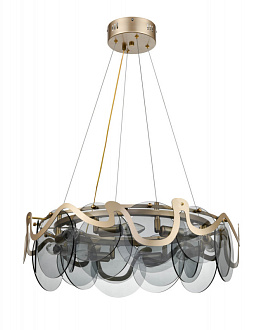 Подвесной светильник  60*120 см, 8*E14 шампань Vele Luce Melodia VL3294P08