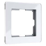 W0012701 Рамка на 1 пост Acrylic, белый Werkel, 4690389184819