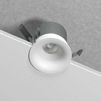 Потолочный акцентный светильник 8*8*6 см, LED, 15W, 4000K, Elektrostandard Bliss 25070/LED, белый, вр 7,5 см