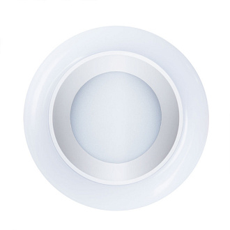 Встраиваемый светильник 12 см, 12W, 4000К Arte Lamp Alioth A7992PL-1WH, белый, вр 10 см