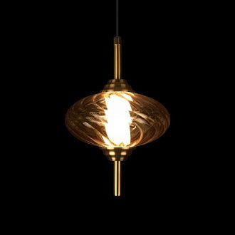 Подвесной светильник *15*-22,5 см, 1*LED*30W, 4000K, LOFT IT Helix 10421/C Amber, бронзовый