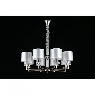 Подвесная люстра 78*65-140 см, 8*E14, 40W, Aployt Emelin APL.752.03.08, хром
