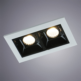 Встраиваемый светодиодный светильник Arte Lamp Grill A3153PL-2BK, черный