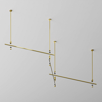 Шинопровод магнитный 1м Maytoni Flarity TRX154-111BS, латунь