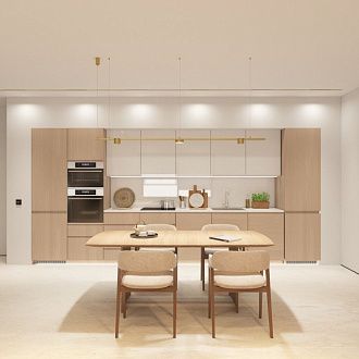 Светильник на шине 15,5*9,5*7,5 см, *LED*680Lm, 3000-4000-6000K, Denkirs Shine Flow Zigbee DK5962-SB, сатинированная латунь