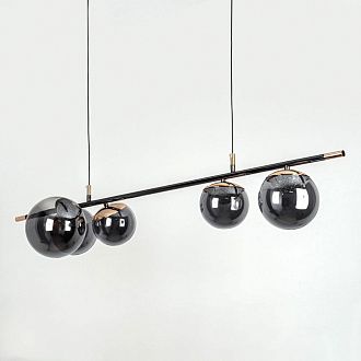 Светильник 120*33*-23 см, *LED*35W, 3000-6000K, Modestyle  MS.2337.1200, Чёрный, Золото