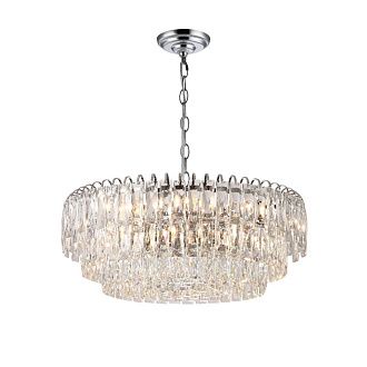 L10-ф600*H250 CHROME / ХРОМ Подвесной светильник NW 12*40W (480W)*E14, Ø600 x H250, NewRgy CHROME (ХРОМ)
