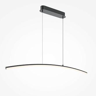 Подвесной светильник 98*7*305,7 см, LED, 15W, 3000К, Maytoni Light Reflection MOD243PL-L18BK черный