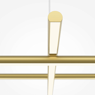 Подвесной светильник 115,6*80*312 см, LED, 80W, 3000К, Maytoni Radiance MOD278PL-L86G3K золото матовое