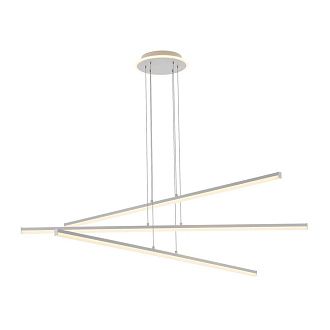 Люстра подвесная с пультом 120*13/120 см, LED 110W 3000-5500K Citilux Trent CL203730 белый