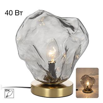 Настольный светильник *22*-25 см, 1*Е14*40W, Citilux Rocka CL247087, Бронза