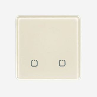 Радиовыключатель сенсорный HiTE PRO SN-R2 (Слоновая кость, закругленные углы) HPSW-SNR2-IV