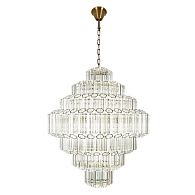 Подвесная люстра 80 см, Loft IT Celebration 10579/800 Clear, бронза