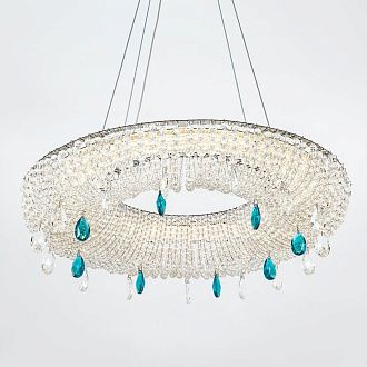 Подвесная люстра 50*50*120 см, LED 35W, 3000 / 6000K, Хром MODELUX ML.2306.500