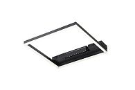 Потолочный светильник 50*50*-8 см, *LED*75W, K, Freya  FR6084CL-L82B, Черный