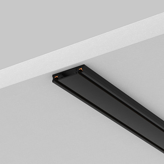 Шинопровод 200 см накладной Maytoni Technical Magnetic track system Radity TRX084-112B черный
