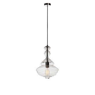 Подвесной светильник Loft IT 2073-B, диаметр 27 см, хром