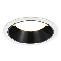 Встраиваемый светильник 10,5*5 см, 1*LED*12W 3000K ST LUCE ST755.438.12 черный, вр 9,5 см