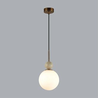 Подвесной светильник 18*15*35- см, 1*E14*40W, Odeon Light Lolla 6625/1A, бронзовый