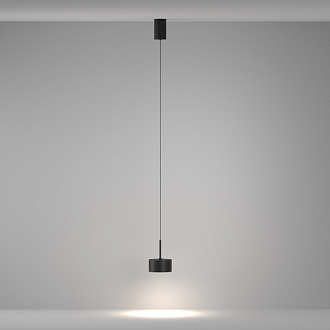 Подвесной светильник 12*12*16,4 см, LED, 12W, 4000К, Maytoni Technical Glare P102PL-12W4K-B черный